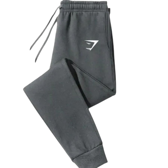 Gymshark Black Cuffed Joggers Womens Size XS Sweat Pants - Picture 1 of 10